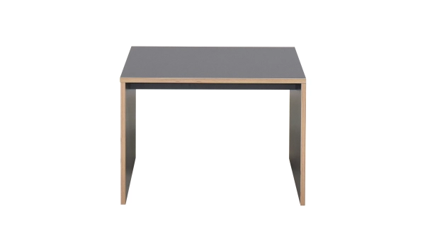 Konferenční stolek CORNO, antracit/dub