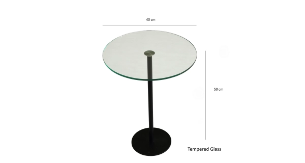 Konferenční stolek CREDO, černá