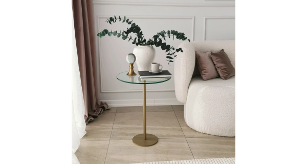 Konferenční stolek CREDO, zlatá