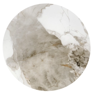 Konferenční stolek CROWFOOT 2, bílý mramor