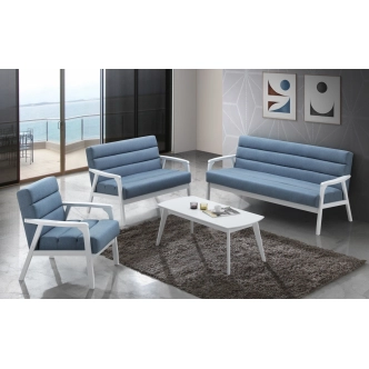 Konferenční stolek DANPTOR, bílá