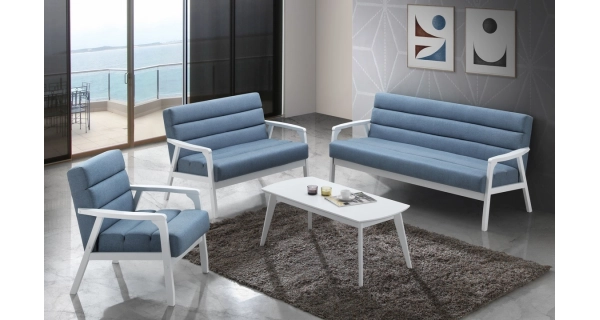 Konferenční stolek DANPTOR, bílá