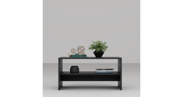 Konferenční stolek DARNIL, černý mramor