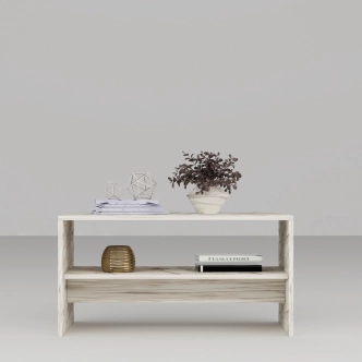 Konferenční stolek DARNIL, mramor