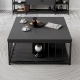 Konferenční stolek DISTLER, antracit/černá