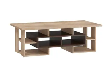 Konferenční stolek DORINDA typ 1, dub sonoma tmavý/dub sonoma