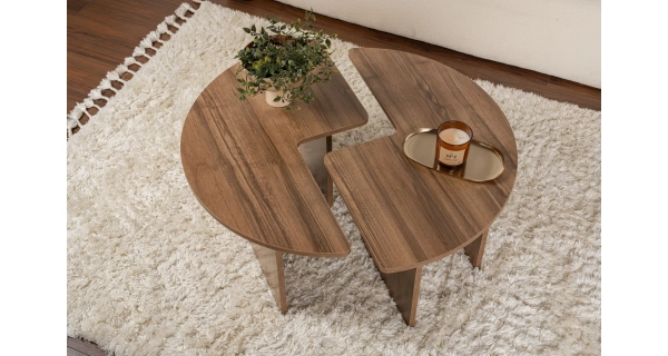 Konferenční stolek DRIVER, vlašský ořech