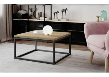 Konferenční stolek DUNKERK, dub sonoma