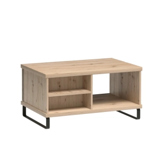 Konferenční stolek FRAGILIS 1S, dub artisan/černá