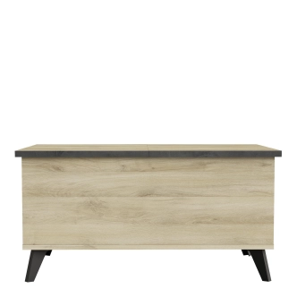 Konferenční stolek GORETTI, dub kronberg/asfalt