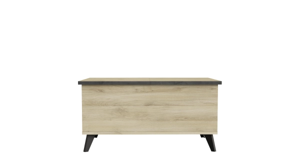 Konferenční stolek GORETTI, dub kronberg/asfalt