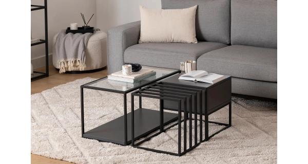 Konferenční stolek GRAFIN, černá