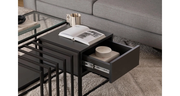 Konferenční stolek GRAFIN, černá