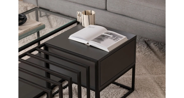 Konferenční stolek GRAFIN, černá