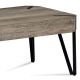 Konferenční stolek IPOMEA typ 2, dub canyon šedý/černá