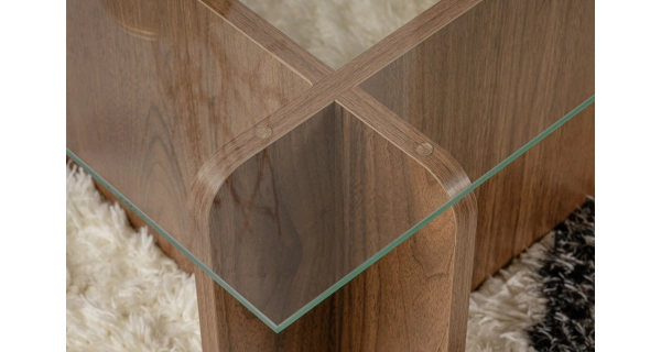 Konferenční stolek JERTRE, vlašský ořech