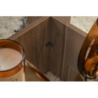 Konferenční stolek JERTRE, vlašský ořech