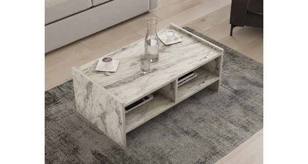 Konferenční stolek KALFIN, mramor