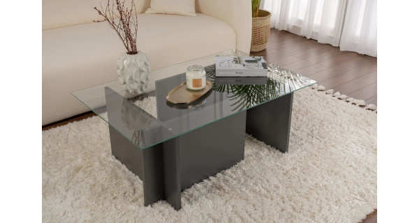 Konferenční stolek KOLTENA, antracit