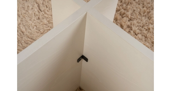 Konferenční stolek KOLTENA, bílé dřevo