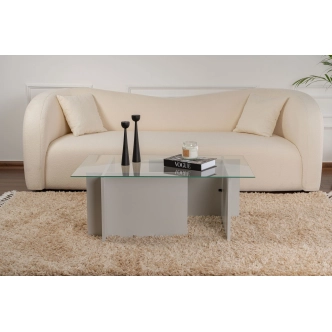 Konferenční stolek KOLTENA, šedá