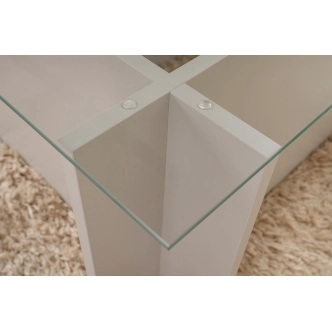 Konferenční stolek KOLTENA, šedá