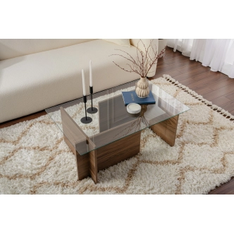 Konferenční stolek KOLTENA, vlašský ořech