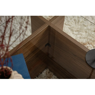 Konferenční stolek KOLTENA, vlašský ořech