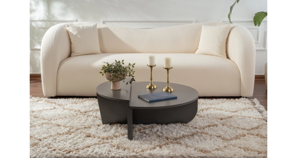 Konferenční stolek KRALTON, antracit