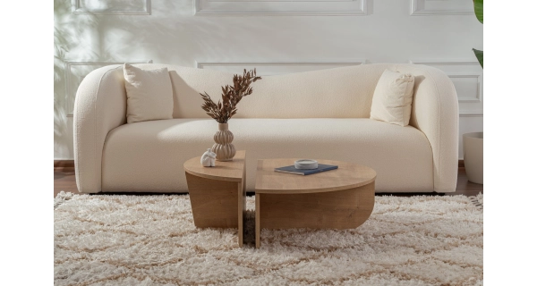 Konferenční stolek KRALTON, dub medový