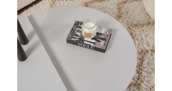 Konferenční stolek KRALTON, šedá