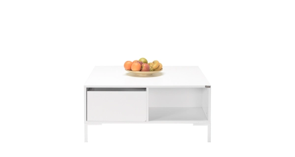 Konferenční stolek KUNLUN, bílý DOPRODEJ