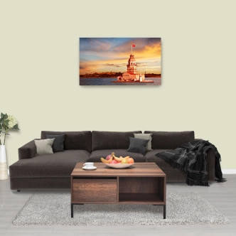 Konferenční stolek KUNLUN, ořech DOPRODEJ