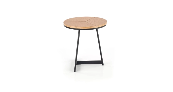 Konferenční stolek LEKHA 2, dub/černá