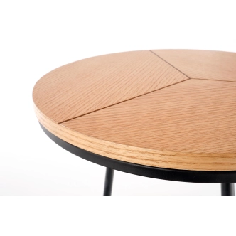 Konferenční stolek LEKHA 2, dub/černá