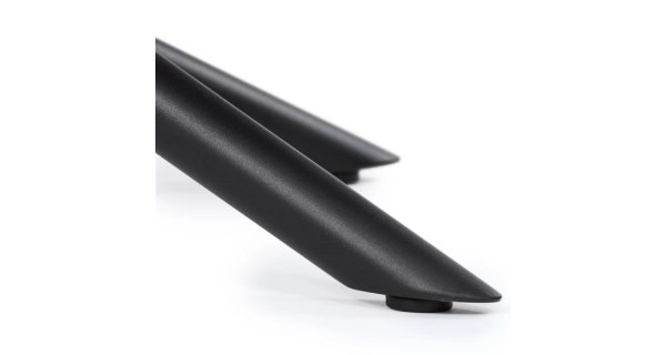 Konferenční stolek MALZEL, černý mramor, černý kov