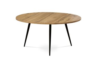 Konferenční stolek MATATA, divoký dub/černý lak
