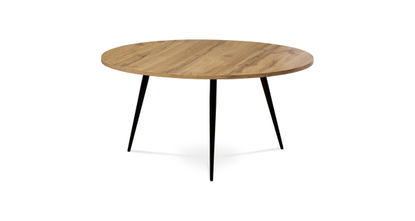 Konferenční stolek MATATA, divoký dub/černý lak
