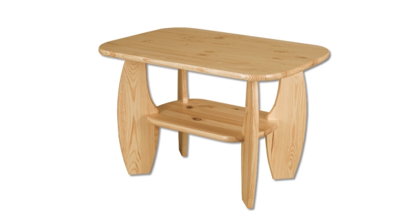 Konferenční stolek MERU, masiv borovice, moření: …