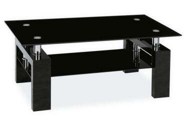 Konferenční stolek MOLUNAT 2, černý lak