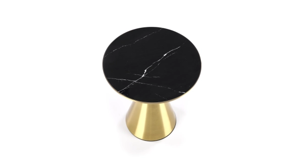 Konferenční stolek NAMUNUK, černý mramor