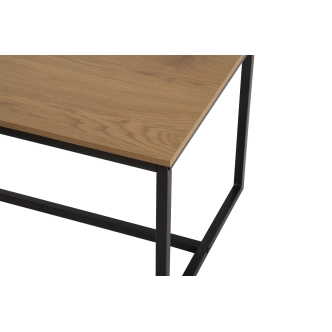 Konferenční stolek NEKAR, přírodní/kov