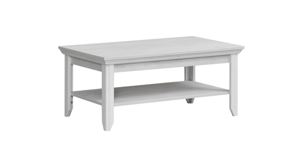 Konferenční stolek PICARDIE, rustic bílá
