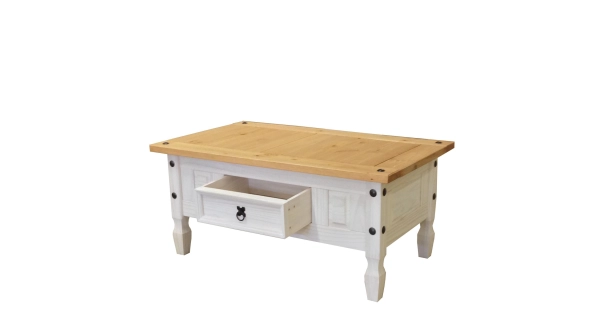 Konferenční stolek PIMBOW bílý vosk