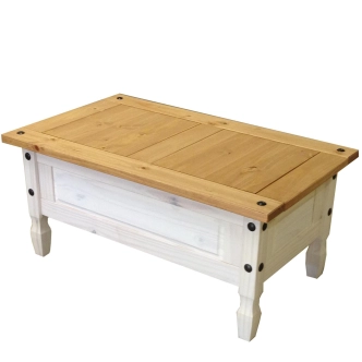 Konferenční stolek PIMBOW bílý vosk