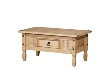 Konferenční stolek PIMBOW, masiv borovice, vosk