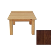 Konferenční stolek PINATUBO, masiv borovice/moření ořech