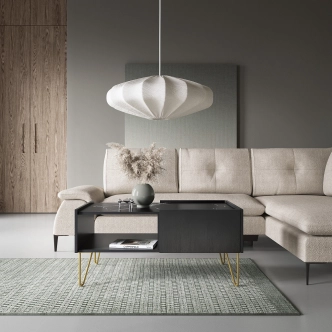 Konferenční stolek RAJKA, černá