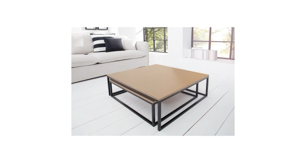 Konferenční stolek RISOP, buk/černá