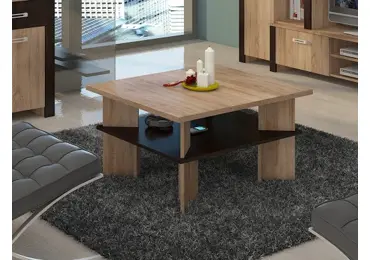 Konferenční stolek SENTANI I, dub sonoma/dub sonoma tmavá